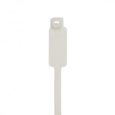 Nsi 418-ID Cable Tie Natural Marker 4 inch 18lb 100 Cable Tie Natural Marker 4" 18lb 100 Price For 100