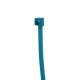 Nsi 750-20 Cable Tie FL Blue 7.5 inch 50lb 100 Cable Tie FL Blue 7.5" 50lb 100 Price For 100