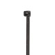 Nsi 8180X Cable Tie Black 8 inch 18lb 1000 Cable Tie Black 8" 18lb 1000 Price For 1000