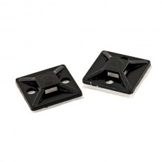 Nsi FTH15A-B Adhesive Tie Mount Black 1.5x1.5 inch 100 Adhesive Tie Mount 1.5 " Black, 100/Bag Price For 100
