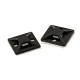 Nsi FTH15A-B Adhesive Tie Mount Black 1.5x1.5 inch 100 Adhesive Tie Mount 1.5 " Black, 100/Bag Price For 100