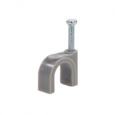Nsi PNC-391G Poly Nail Clip Grey .391x.528 inch 100 Poly Nail Clip Grey .391x.528" 100 Price For 100