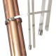 Nsi SS14250 Cable Tie Stainless Stl 14 inch 250lb 100 Stainless Steel Cable Ties, 14" 250 Min Min. Tensile STRength, 100 Price For 100