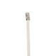 Nsi SS8100 Cable Tie Stainless Stl 8 inch 100lb 100 Stainless Steel Cable Ties,8",100 Min Min. Tensile STRength, 100 Price For 100