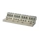 Nsi 1024 24 Circuit Neutral Al/Cu 225A Stacked Neutral Bar, 4-14 AWG 24 Circuits Price For 1
