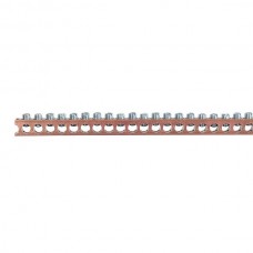 Nsi 4C-190 5 Ft 4-14 AWG Cu Neutral Bar Copper Multiple Connector, 4-14 AWG, 190 Circuits Price For 100