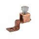 Nsi DE706 1/0-6 Cu Solderless Lug Copper Solderless Lug, 1/0-6 AWG, 1/4" Mtg Hole Price For 25