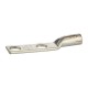 Nsi GL2N-38X Copper Compression Lug Short 2 AWG Copper Compression Lug Short 2 AWG, 3/8" Bolt Size, 2 Hole 1" Hole Spacing, BROWN Price For 50