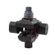 Nsi IPCS1002 Insulation Piercing Connector 1/0-2 AWG Insulation Piercing Connector 1/0-2 AWG 1/0-8 Main , 2-10 Tap, Dual Rated AL9CU, Torque Limiting Nut Price For 6