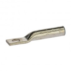 Nsi L314 Copper Compression Lug Long 3 AWG 3 AWG Cu Compression Lug, 1/4" Bolt Size, WHITE Price For 50