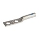 Nsi L6N-141 Copper Compression Lug Long 6 AWG 6 AWG Cu Compression Lug, 1/4" Bolt Size With 5/8 Spacing, BLUE Price For 100
