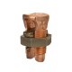 Nsi N-2L Copper Split Bolt 2 3 wire 2 AWG 3 Wire Copper Split Bolt Price For 30