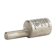 Nsi PTO-250 Aluminum Pin Terminal Al Pin OS 250 MCM Offset Aluminium, Tin Plated Pin Terminal, 250 MCM Wire Size, 3/0 AWG SOLid Pin (Al/Cu), BROWN Price For 10