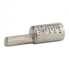 Nsi PTO-4/0 Aluminum Pin Terminal Al Pin OS 4/0 AWG Offset Aluminium, Tin Plated Pin Terminal, 4/0 AWG Wire Size, 2/0 AWG SOLid Pin (Al/Cu), WHITE Price For 10
