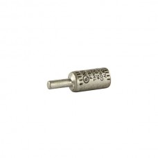 Nsi PTS2 Aluminum Pin Terminal Al Pin 2 AWG Aluminum, Tin Plated Pin Terminal, 2 AWG Wire Size, 4 AWG SOLid Pin (Al/Cu), TAN Price For 25