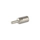 Nsi PTS6 Aluminum Pin Terminal Al Pin 6 AWG Aluminum, Tin Plated Pin Terminal, 6 AWG Wire Size, 4 AWG SOLid Pin (Al/Cu), TAN Price For 25