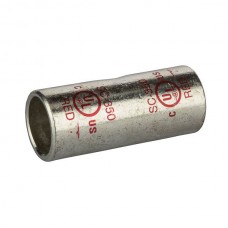 Nsi SC-350 Copper Compression Splice Short 350 MCM Tinned Copper Splice- Standard Barrel, 350 MCM, RED Price For 12