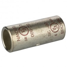 Nsi SC-500 Copper Compression Splice Short 500 MCM Tinned Copper Splice- Standard Barrel, 500 MCM, BROWN Price For 6