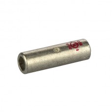 Nsi SC-8 Copper Compression Splice Short 8 AWG Tinned Copper Splice- Standard Barrel, 8 AWG, RED Price For 100
