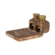Nsi TL500-2L4 Terminal Lug 500-4/0 Bronze 500 - 300 MCM, 2 Wire Cast Bronze Terminal Lug W/ (4) 1/2" Mtg Holes Price For 4
