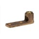Nsi TL500-L2 Terminal Lug 500-4/0 Bronze 500 - 300 MCM, 1 Wire Cast Bronze Terminal Lug W/ (2) 1/2" Mtg Holes Price For 6