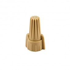 Nsi WWC-T-B Easy-Twist? Winged Tan - 500 Bag Winged Tan Easy Twist, 22-8 AWG - Bag Of 500 Price For 500