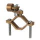 Nsi EG-4 Ground Clamp HD w/Adapter Ground Clamp 1.25" - 2" Water Pipe, 6 STRanded Ground Max  UL467 cULus CSA  Price For 10
