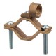Nsi EG-6 Ground Clamp HD w/Adapter Ground Clamp 1.25" - 2" Water Pipe, 1/2" Conduit Hub, 6 STRanded Ground Max  UL467 cULus CSA  Price For 10