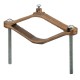 Nsi G-13 Ground Clamp HD 4 1/2-6 inch Bronze Ground Clamp, 4 1/2" - 6" Water Pipe Size, 2 STR Ground Wire Max  UL CSA Price For 4