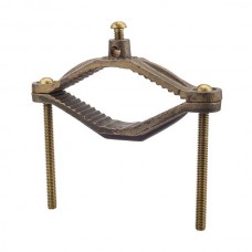 Nsi G-4-SBS Ground Clamp HD 2 1/2-4 inch DB Rated Bronze Ground Clamp With Brass Screws, 2 1/2" - 4" Water Pipe Size, 2 STR Ground Wire Max,  cULus Price For 6