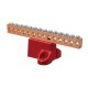 Nsi GBC2-14 Isolated Ground Bar CU 14 Circuit Copper Isolated Ground Bar, 2-14 AWG Wire Range, 14 Circuit Price For 2