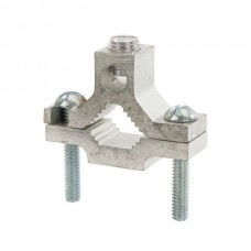 Nsi GCA-1 Ground Clamp Alum 1/2-1 inch Aluminum Ground Clamp, Al/Cu, 1/2" - 1' Water Pipe Size, 1/0 -14 AWG Ground Wire Range,  cULus Price For 25