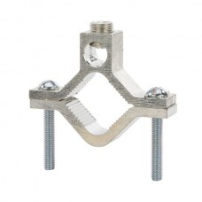 Nsi GCA-2 Ground Clamp Alum 1 1/4-2 inch Aluminum Ground Clamp, Al/Cu, 1 1/4" - 2" Water Pipe Size, 250 MCM -6 AWG Ground Wire Range,  cULus Price For 10