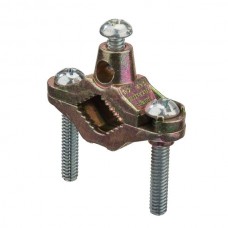 Nsi GZB-1 Ground Clamp Zinc 1/2-1 inch Brass Plated 1/2" Brass Plated Zinc Price For 25