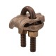 Nsi UC-102 Heavy Duty U Bolt Ground Clamp 1 Cond. Heavy Duty Ground Conn. 1/2" Rod,1/4" Pipe, Cable Range 250-2/0 Price For 12