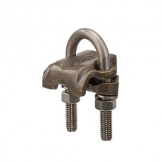 Nsi UC-109 Heavy Duty U Bolt Ground Clamp 1 Cond. Heavy Duty Ground Conn. 1/2" Rod,1/4" Pipe, Cable Range 250-2/0,  UL Price For 12