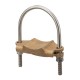 Nsi UC-147 Heavy Duty U Bolt Ground Clamp 1 Cond. Heavy Duty Ground Conn. 3.5" Pipe, Cable Range 2/0-4,  UL Price For 3