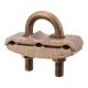 Nsi UC-315 Heavy Duty U Bolt Ground Clamp 3 Cond. Heavy Duty Ground Conn. 1" Pipe, Cable Range 250-2/0, 3 Cable,  UL Price For 6