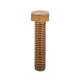 Nsi HB808 Bronze Bolt 1/2 inch X 2-1/4 inch Bronze Bolt 1/2" X 2 1/4" Price For 25