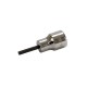 Nsi TWHB3818 Hex Bit 3/8 In. Socket, 1/8 In. Hex Hex Bit 3/8 In. Socket, 1/8 In. Hex Price For 1