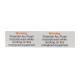 Nsi VL-7 Warning - Potential Arc Flash Self Sticking Self-Sticking Lockout Labels - Warning - Potential Arc Flash Price For 1
