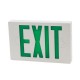 Nsi EXLBUGW LED Exit LGT 120/277V GRN Let BatBackup LED Exit Light, 120/277V, 2 Faces, Green Lettering, White Housing, 90 Min. Battery Backup Price For 1