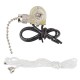 Nsi 75102CW Pull Chain With Cord Pull Chain With Cord On/Off Spst Nickel Price For 1