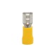 Nsi F12-250-3V Vinyl Female Disconnect, 50 Per Pack 12-10 AWG Vinyl Insulated Female Disc .250X.032 Tab, 50 Per Pack Price For 50