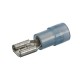 Nsi F16-187-3N 16-14 Ny Female Disc .187 16-14 AWG Nylon Insulated Female Disc .187X.032, 100/Pack Price For 100