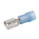 Nsi F16-250-3N 16-14 Nylon Female Disc. 16-14 AWG Nylon Insulated Female Disc .250X.032 Tab, 100/Pack Price For 100