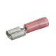 Nsi F22-187-3N 22-18 Nylon Female Disc. 22-18 AWG Nylon Insulated Female Disc .187X.032 Tab, 100/Pack Price For 100