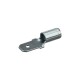 Nsi M16-187-2 16-14 AWG Bare Male Disc .187 Tab 16-14 AWG Bare Male Disc .187 Tab, 100/Pack Price For 100