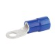 Nsi R6-14N #6 Nylon Ring 1/4 inch Stud, 15 Per Pack 6 AWG Nylon Insulated Ring 1/4" Stud - 15 Per Pack Price For 15