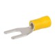 Nsi S12-14V-BULK 12-10 Vinyl Spade 1/4Stud, 500 Per Pack 12-10 AWG Vinyl Insulated Spade 1/4" Stud, 500 Per Pack Price For 500